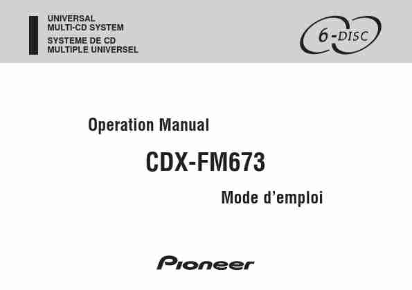 Pioneer CD Player CDX-FM673-page_pdf
